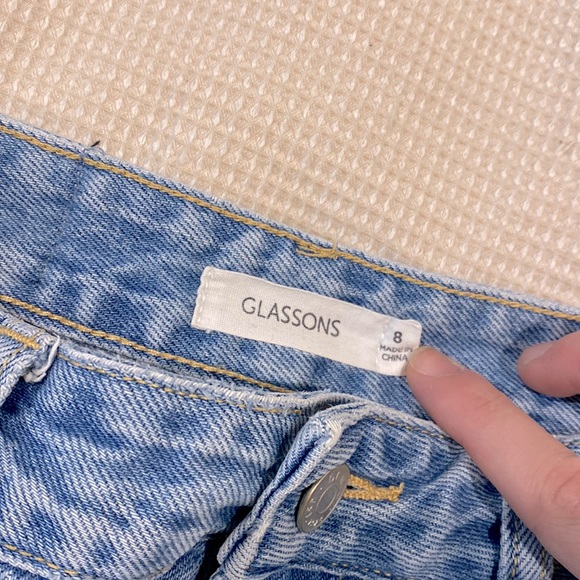 Wide leg cropped Jean - Picture 3 of 3